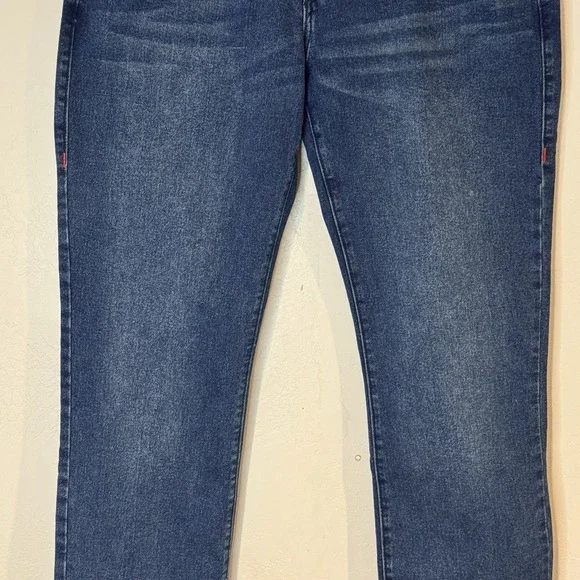 True Religion Ricky SN Flap Straight Dark Shivering Wash Men's Size 34x32